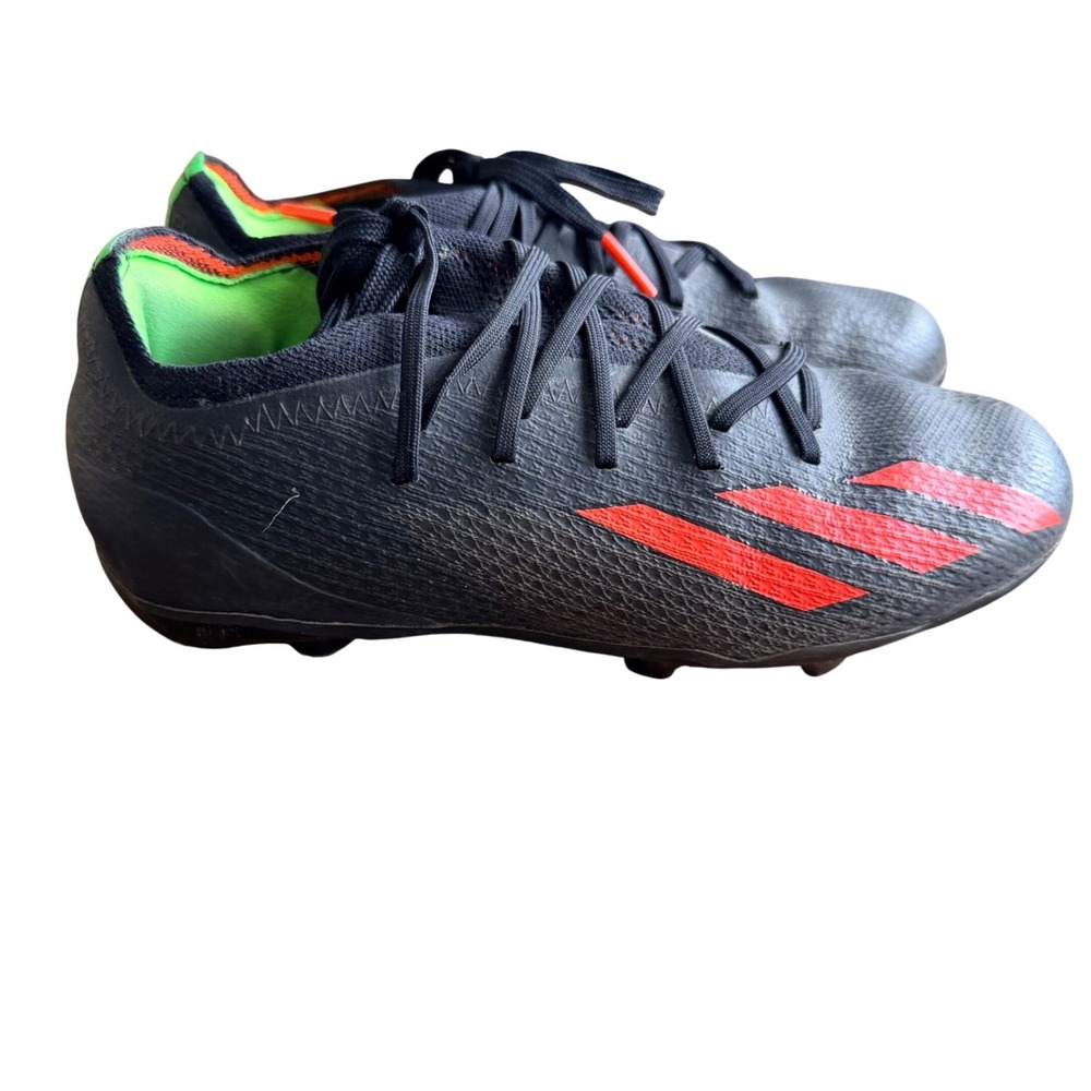 Adidas X Speedportal.3 FG Kids Soccer Cleats Black Red Green GW8432 Size 2.5Y